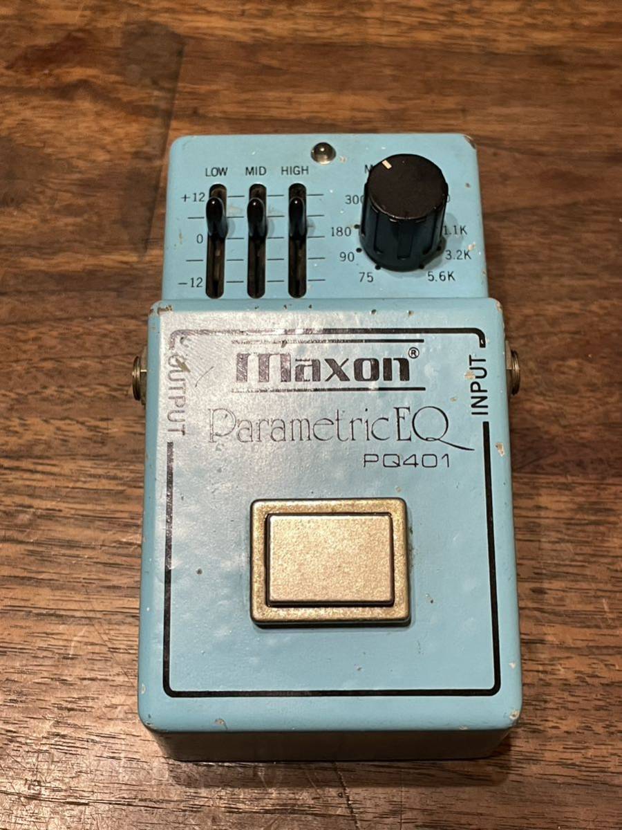 Maxon Parametric EQ PQ401【ヴィンテージイコライザー】 ヴィンテージ