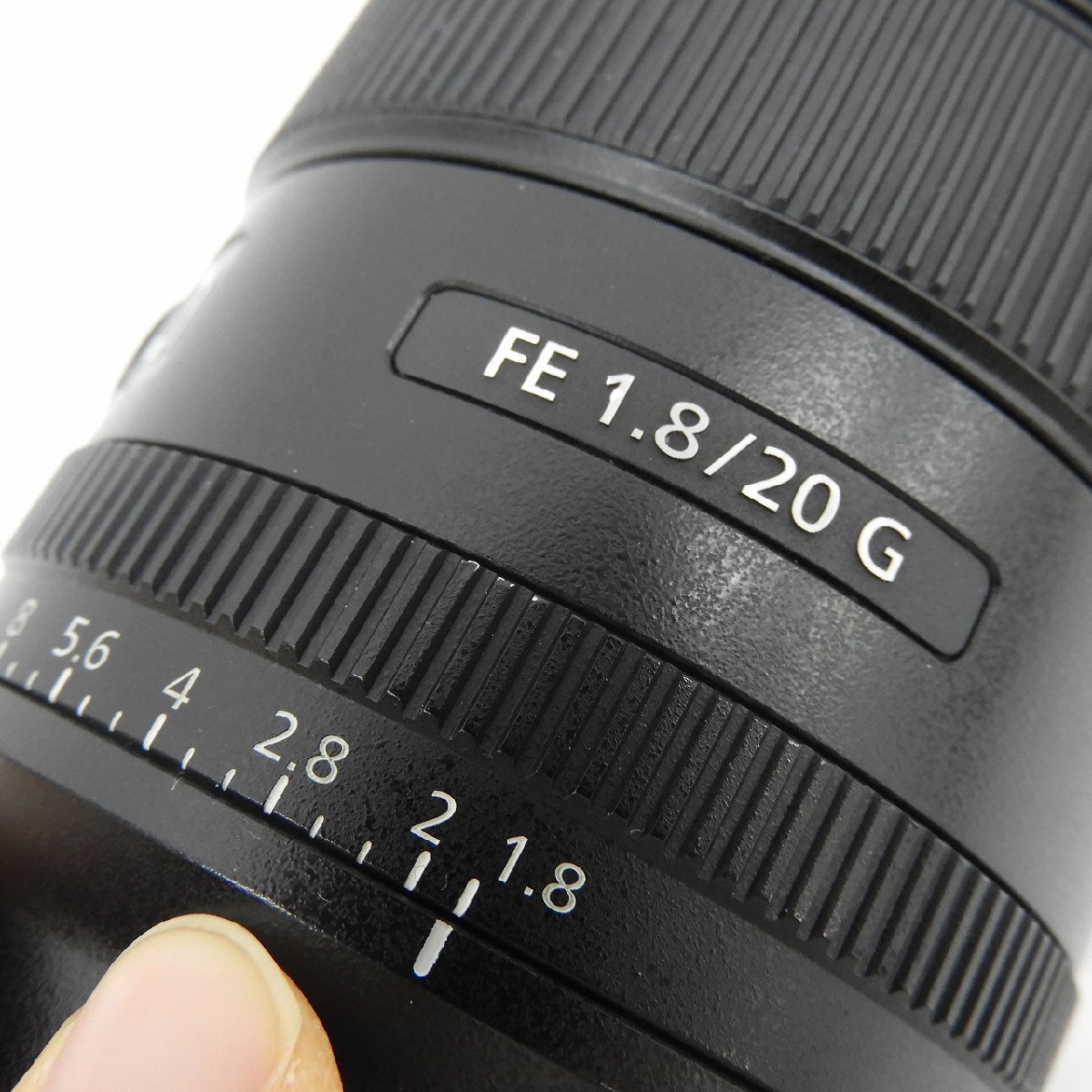 中古品】SONY ソニー カメラレンズ FE 20mm F1.8G SEL20F18G