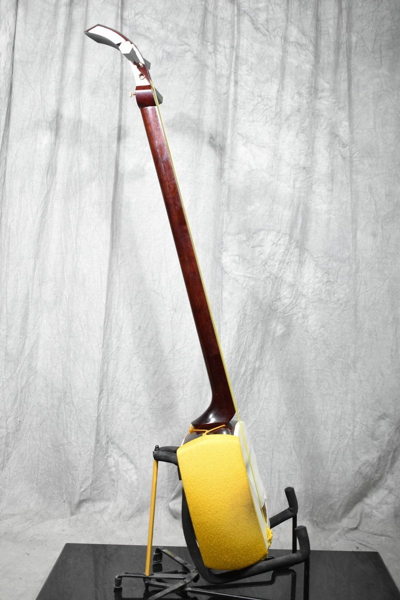 津軽三味線 太棹 東さわり 紅木 丸打胴【ジャンク品】