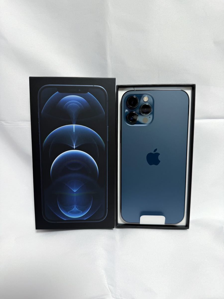 新品】Apple iPhone 12 Pro Max 256GB パシフィックブルー
