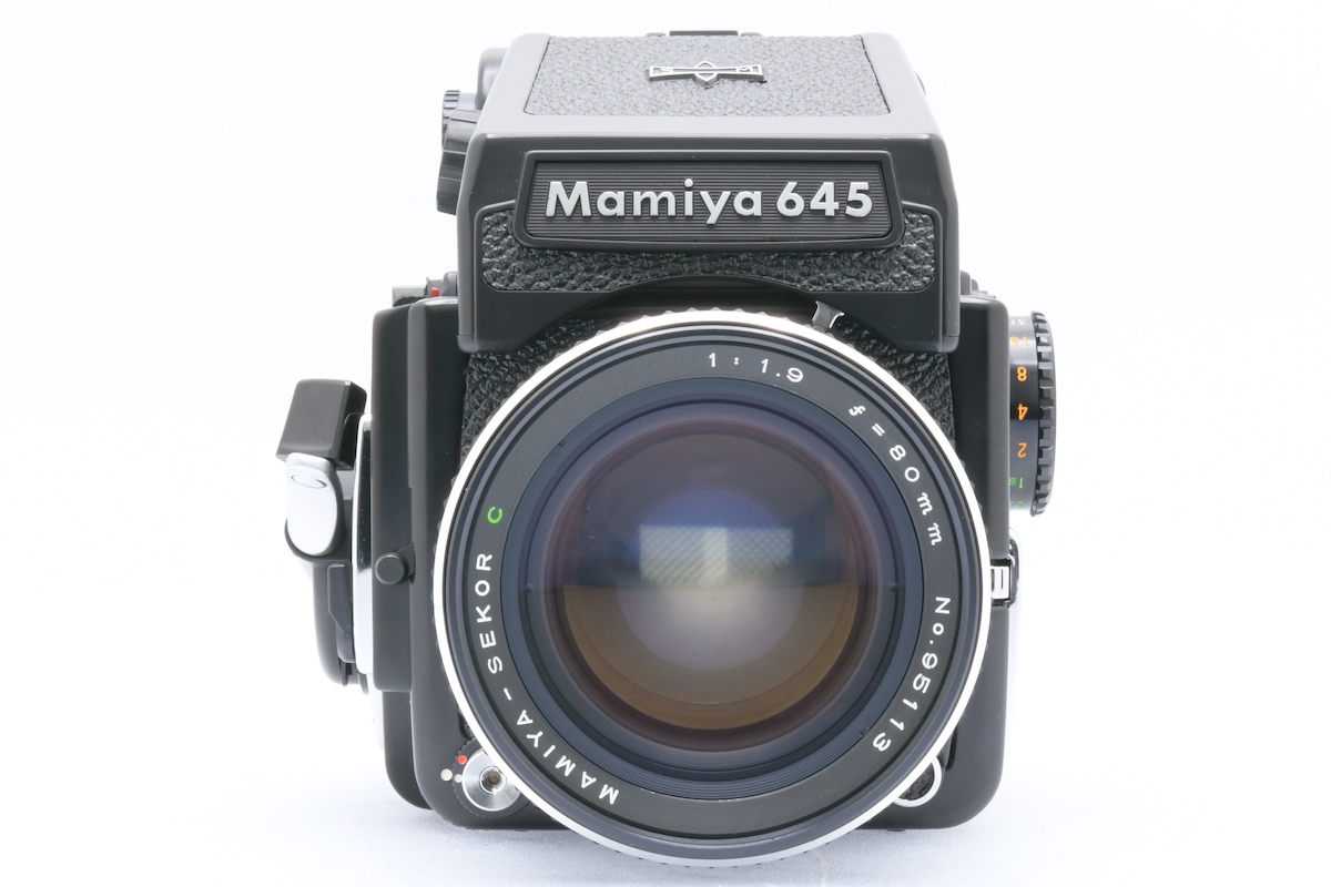 MAMIYA M645 1000S 80mm F1.9 Mamiya M645 1000S Camera w/ FAST 80mm