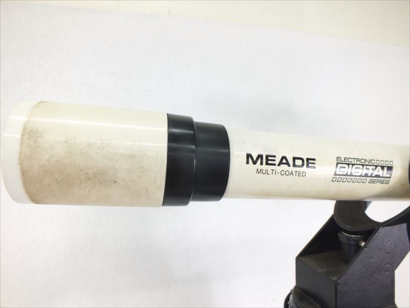 ♪ MEADE ミード DS-60 望遠鏡 中古 現状品 231111E3531 天体望遠鏡 - MEADE DS115EC 未開封 電動リモコン付