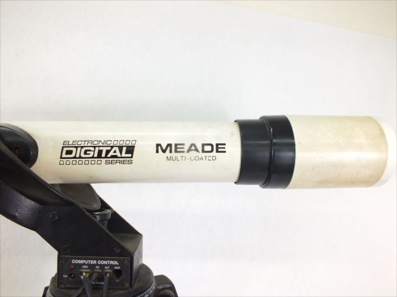 ♪ MEADE ミード DS-60 望遠鏡 中古 現状品 231111E3531 天体望遠鏡 - MEADE DS115EC 未開封 電動リモコン付