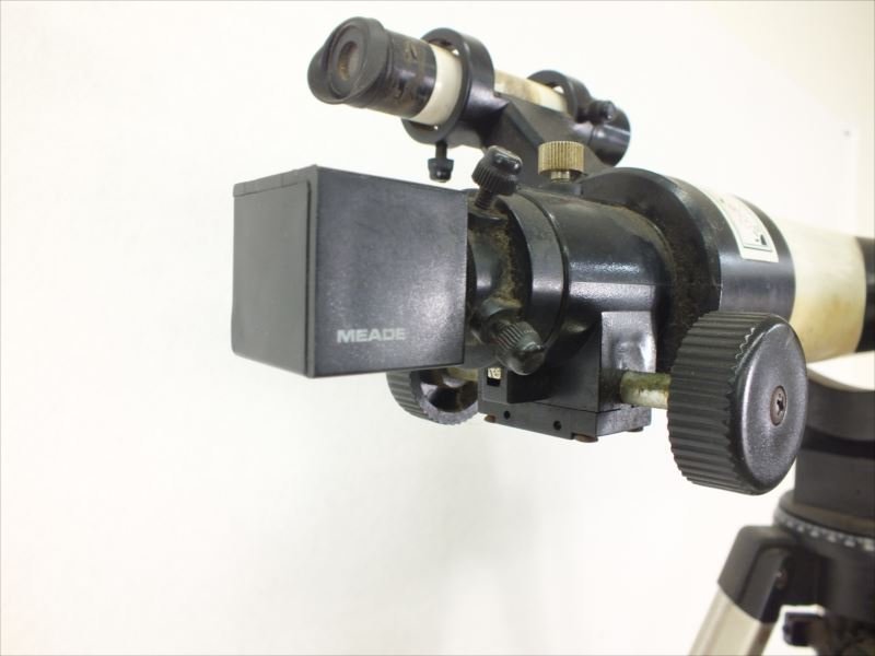 ♪ MEADE ミード DS-60 望遠鏡 中古 現状品 231111E3531 天体望遠鏡 - MEADE DS115EC 未開封 電動リモコン付