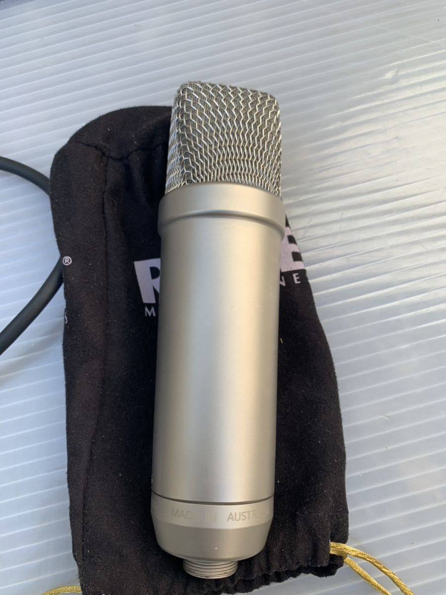 RODE NT1-A コンデンサーマイク ロード オーディオ 音響機材 中古 RODE