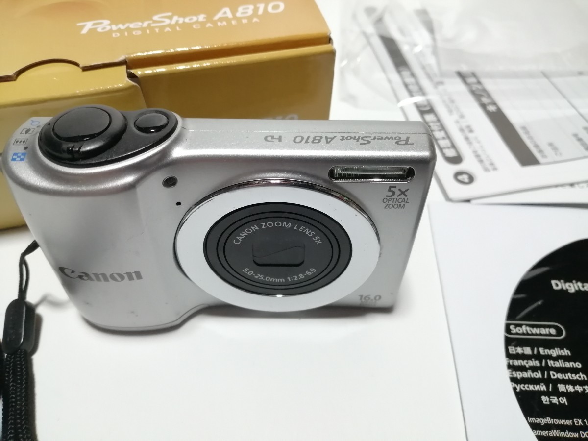 動作確認済み Canon キャノン PowerShot A810 コンパクトデジタル