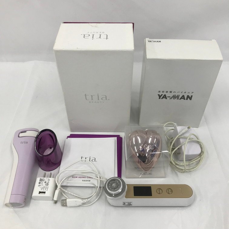  美容家電 美容雑貨 おまとめ YAMAN ヤーマン RFボーテフォトプラスエクストラ HRF-20N 他 BLAM5004(フェイスケア)｜売買されたオークション情報、yahooの商品情報をアーカイブ公開 - オークファン フェイスケア