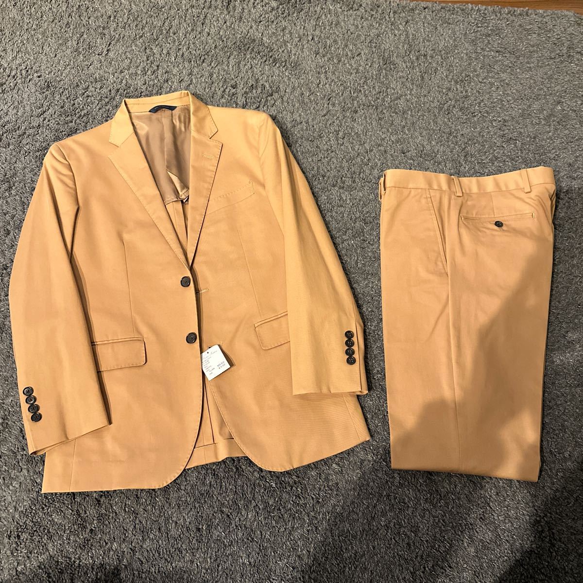 新品 ブルックスブラザーズ brooks brothers スーツ ブラウン イタリア