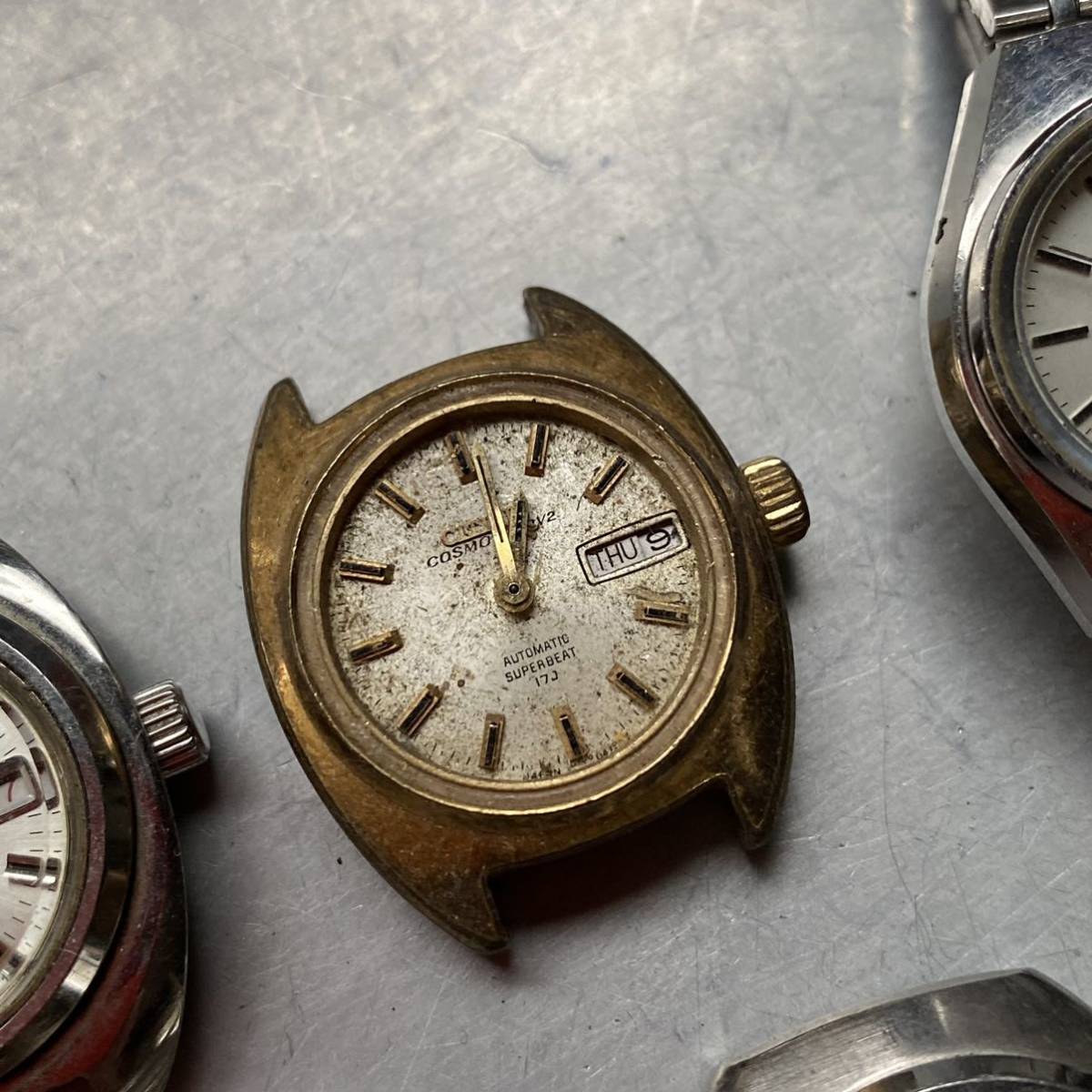 NA☆1円〜ジャンク 腕時計 まとめ 35本 ELGIN SEIKO CASIO シチズン
