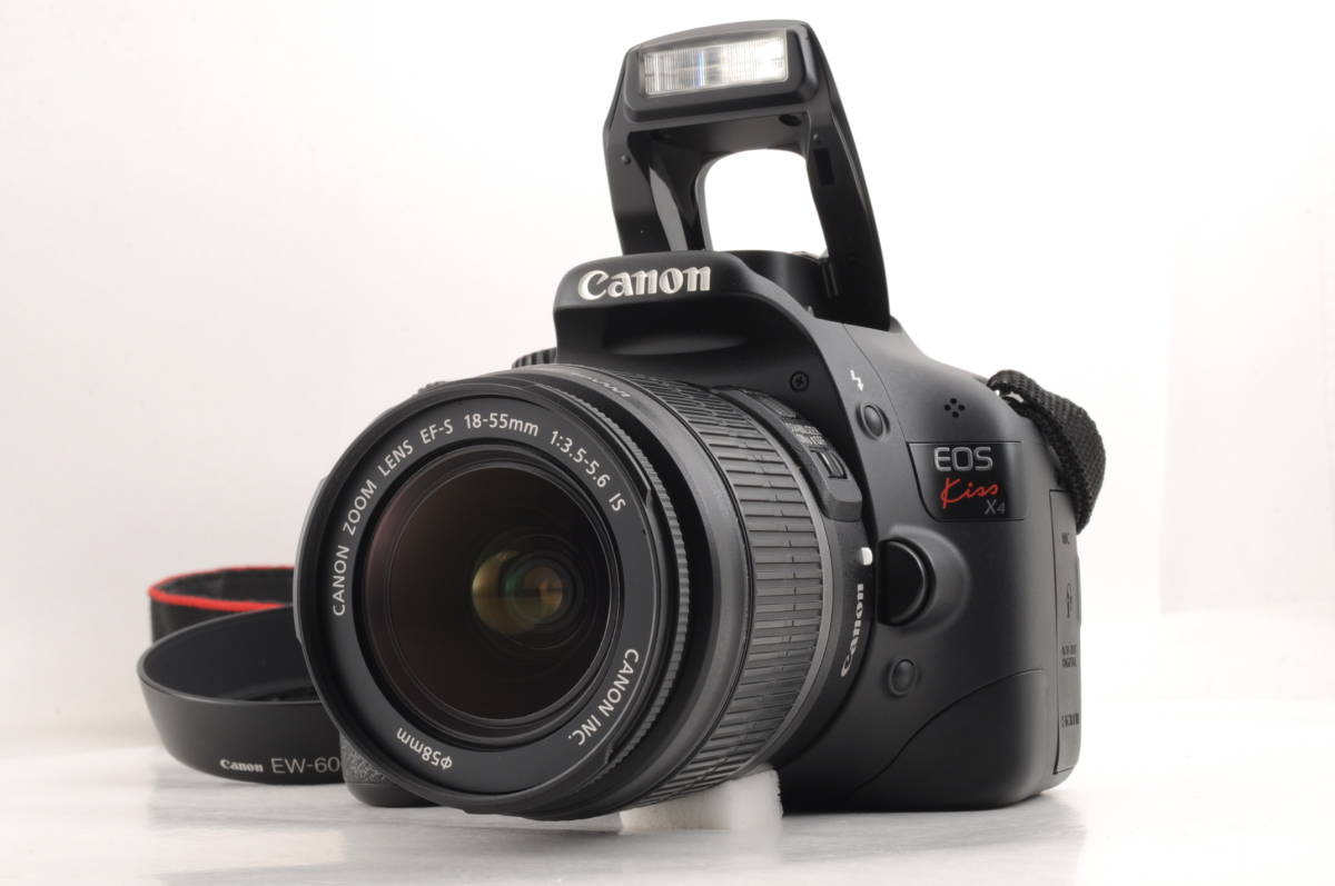 シャッター回数 7285回 動作品 キャノン Canon EOS Kiss X4 レンズ EF 