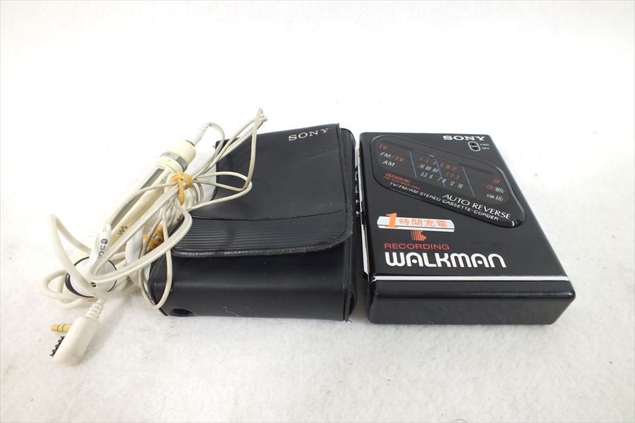 レトロ SONY WM-F203 カセットプレーヤー ポータブル ウォークマン