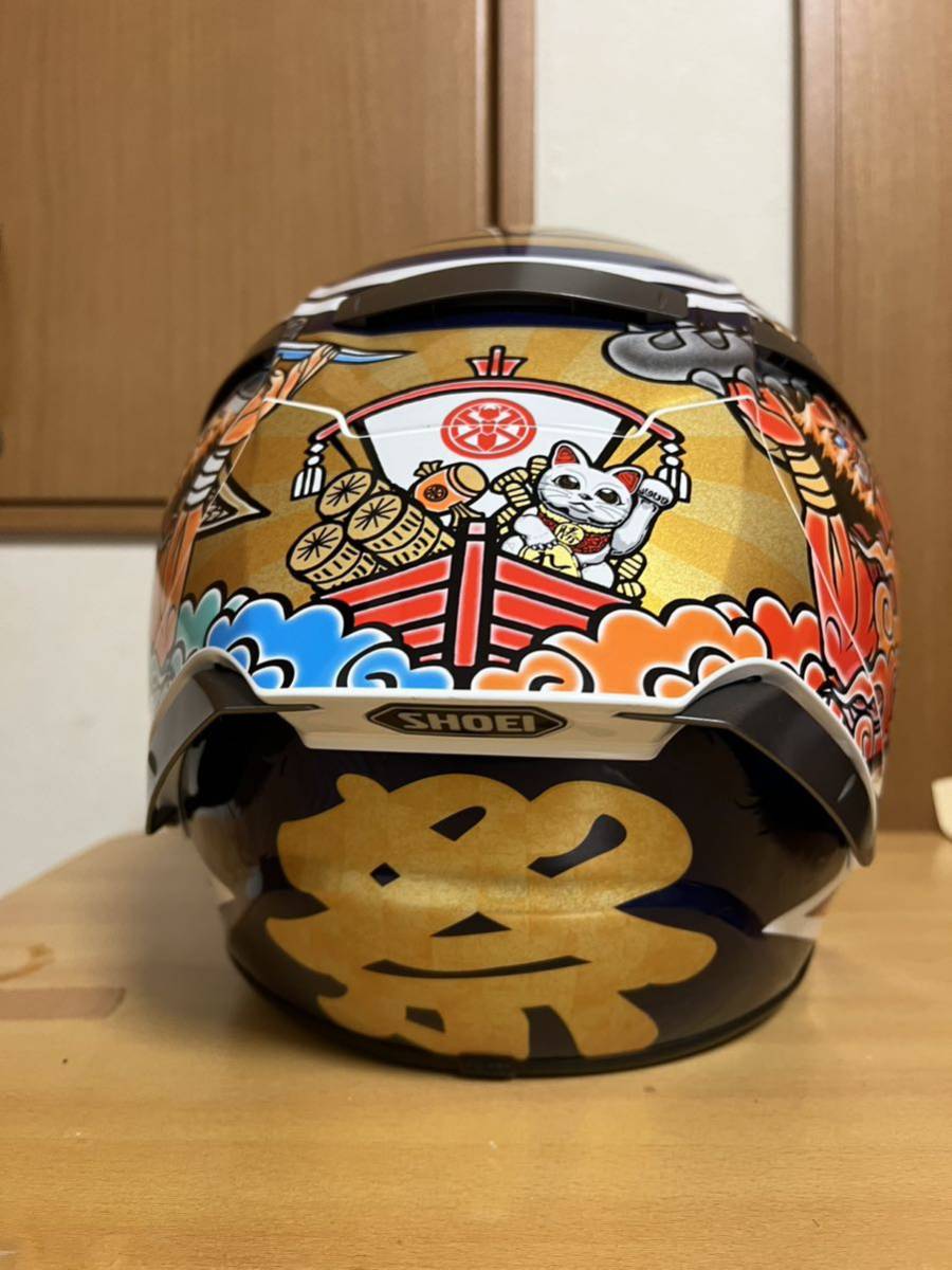 SHOEI ショウエイ マルケス モテギ CR-1ガラスコーティング施行済み MARQUEZ X-Fifteen MOTEGI5 MOTEGI5[エックス マルケス日本GP仕様に新カラー登場！ SHOEI「X-Fifteen