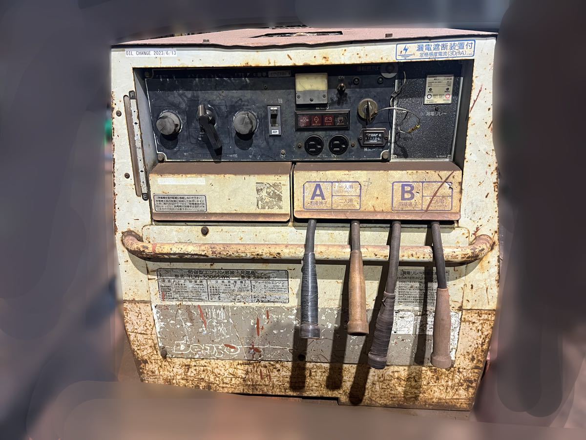 デンヨー TLW-300SSK ディーゼルエンジンウェルダー TLW-300SSWK 