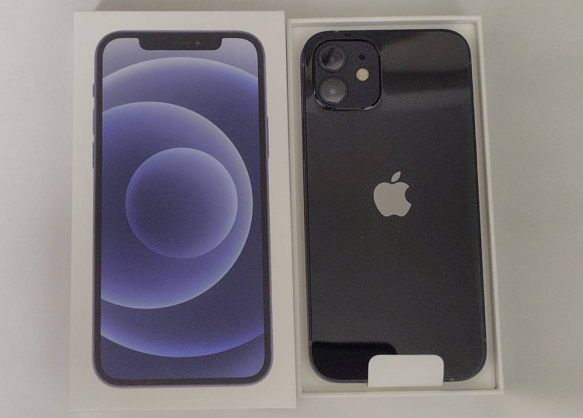 iPhone 12 64GB ブラック SIMフリー 訳あり品 ジャンク 中古本体