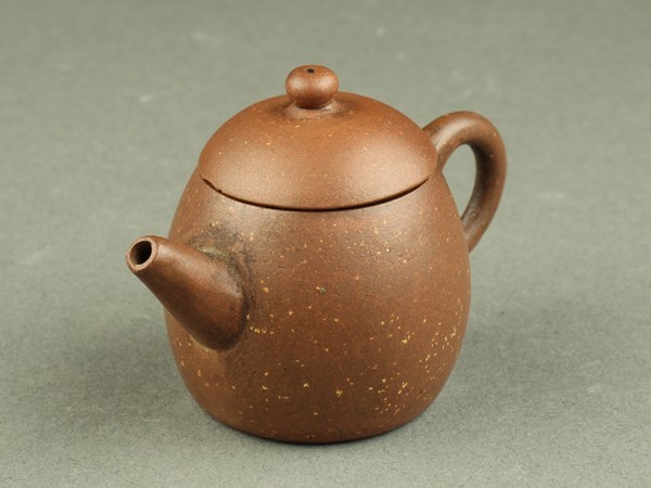 宇】LD307 唐物 梨皮泥急須 単孔口 煎茶道具 急須 梨皮泥 煎茶道具