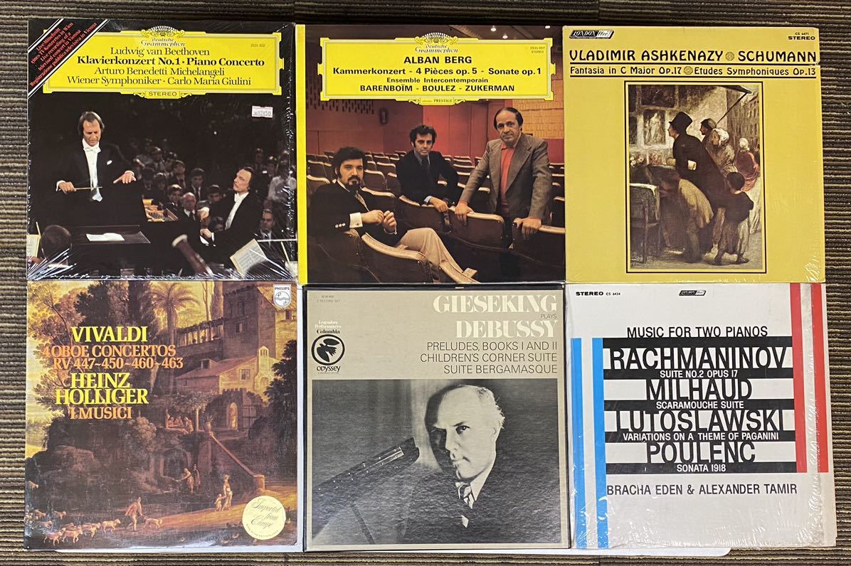 クラシックレコードLPまとめ売り重量盤高音質盤含44枚セット国内・輸入盤 890】中古クラシックレコードまとめ51点／1円からスタート！