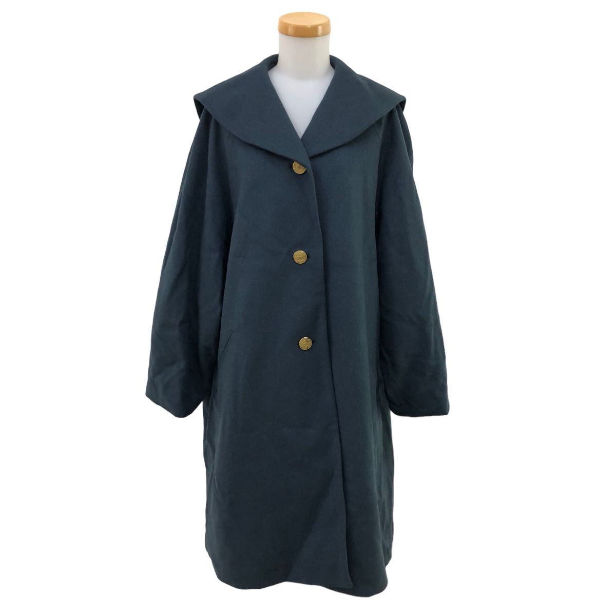 HIROKO KOSHINO PREMIER】 日本製 シルク ロングコート HIROKO KOSHINO