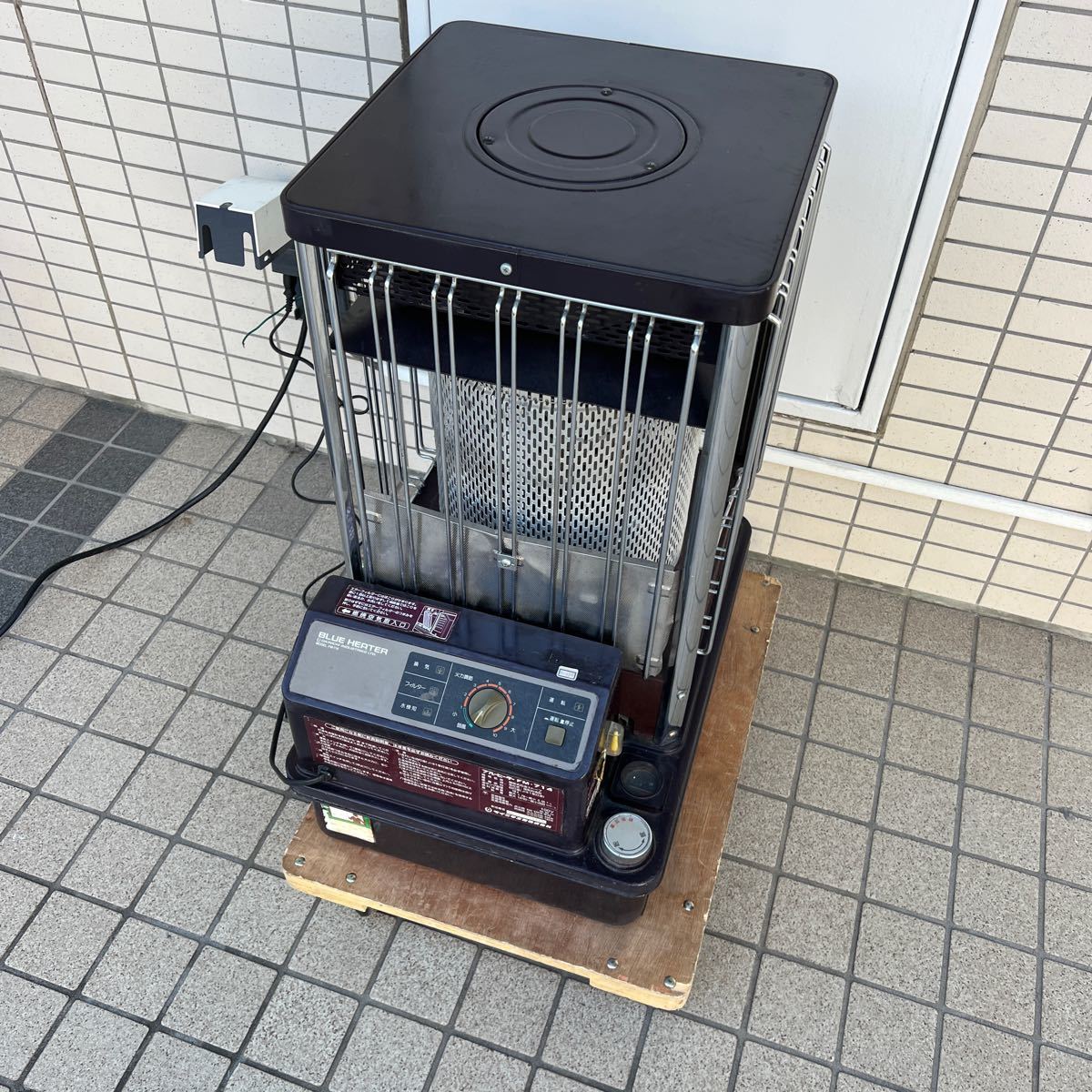 昭和レトロ 石油ストーブ 赤フジカ レトロ フジカペット USED 昭和