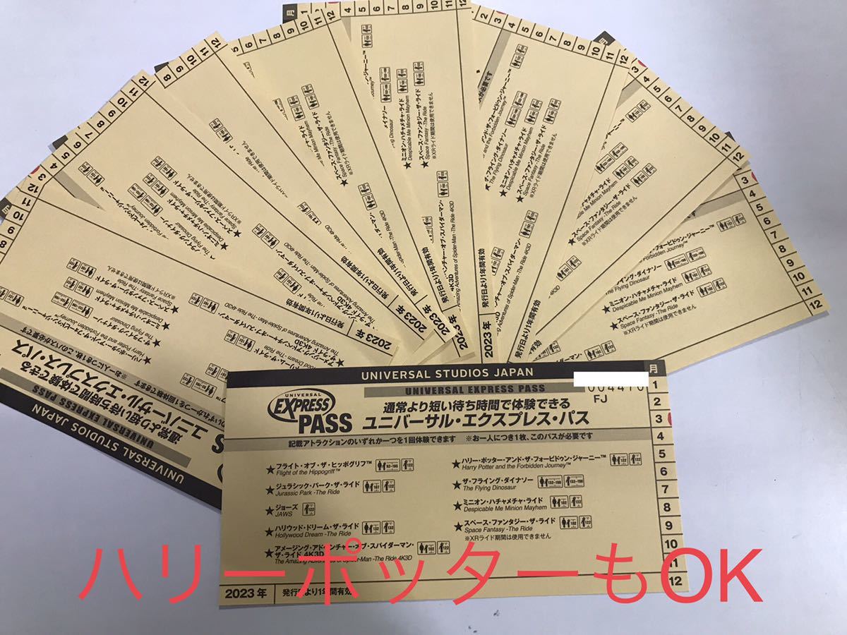 在庫3【日時指定無し】USJ エクスプレスパス ファストパス チケット