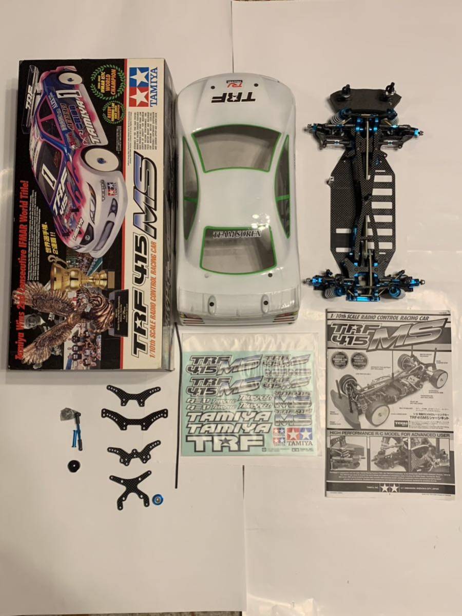タミヤ TRF 415 MSキット ITEM49349 WORLD CHAMPION 中古 良品 希少品