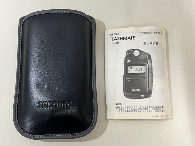 SEKONIC FLASHMATE L-308B/L-308S セコニック フラッシュメイト 露出計