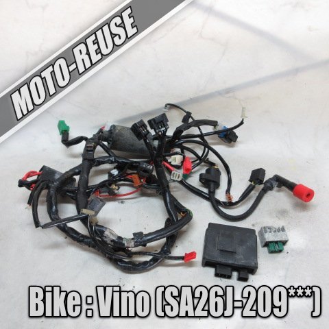 □【Vino ビーノ SA26J】純正メインハーネス+電装SET　CDI/レギュレター/IGコイル「5ST10」□K41068 ビーノ 2026年最新Yahoo!オークション VINO 純正 中古品 -レギュレーターvinoの中古品