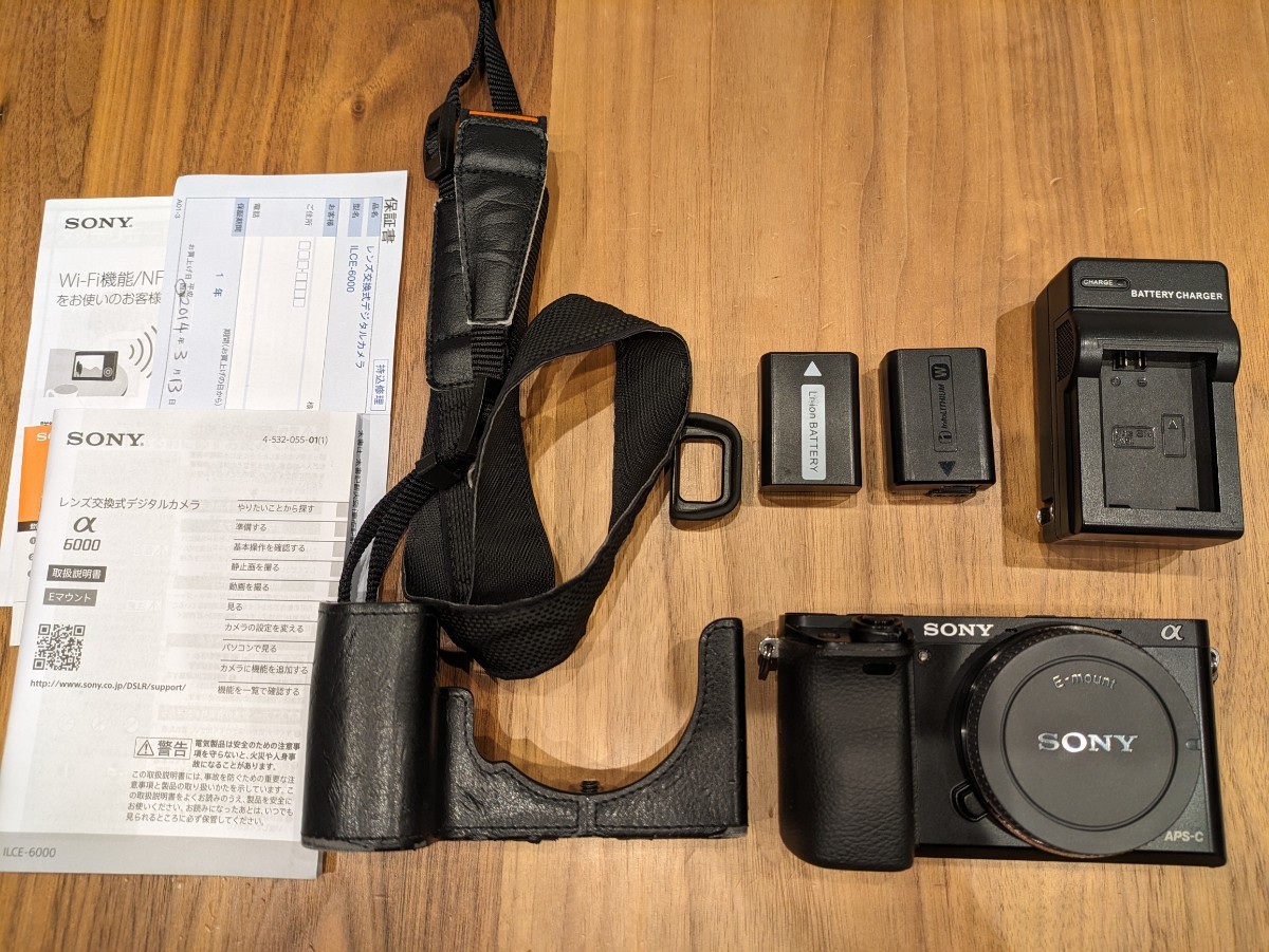 SONY α6000デジタルカメラ ミラーレス 【公式通販】