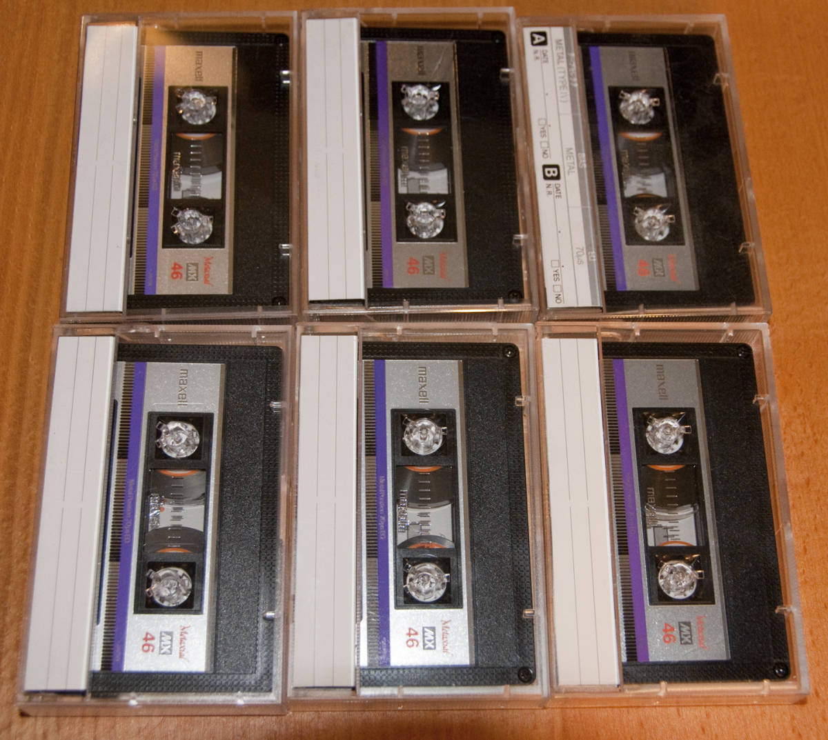 MX 0 Cassette IV Metal Type Maxell Audio Blank MAXELL - Metaxial 