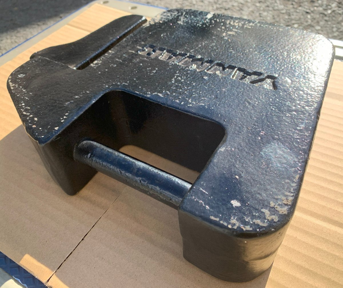 ウエイト おもり ヤンマー 1個約20kg ヤンマートラクター用 重量約20kg