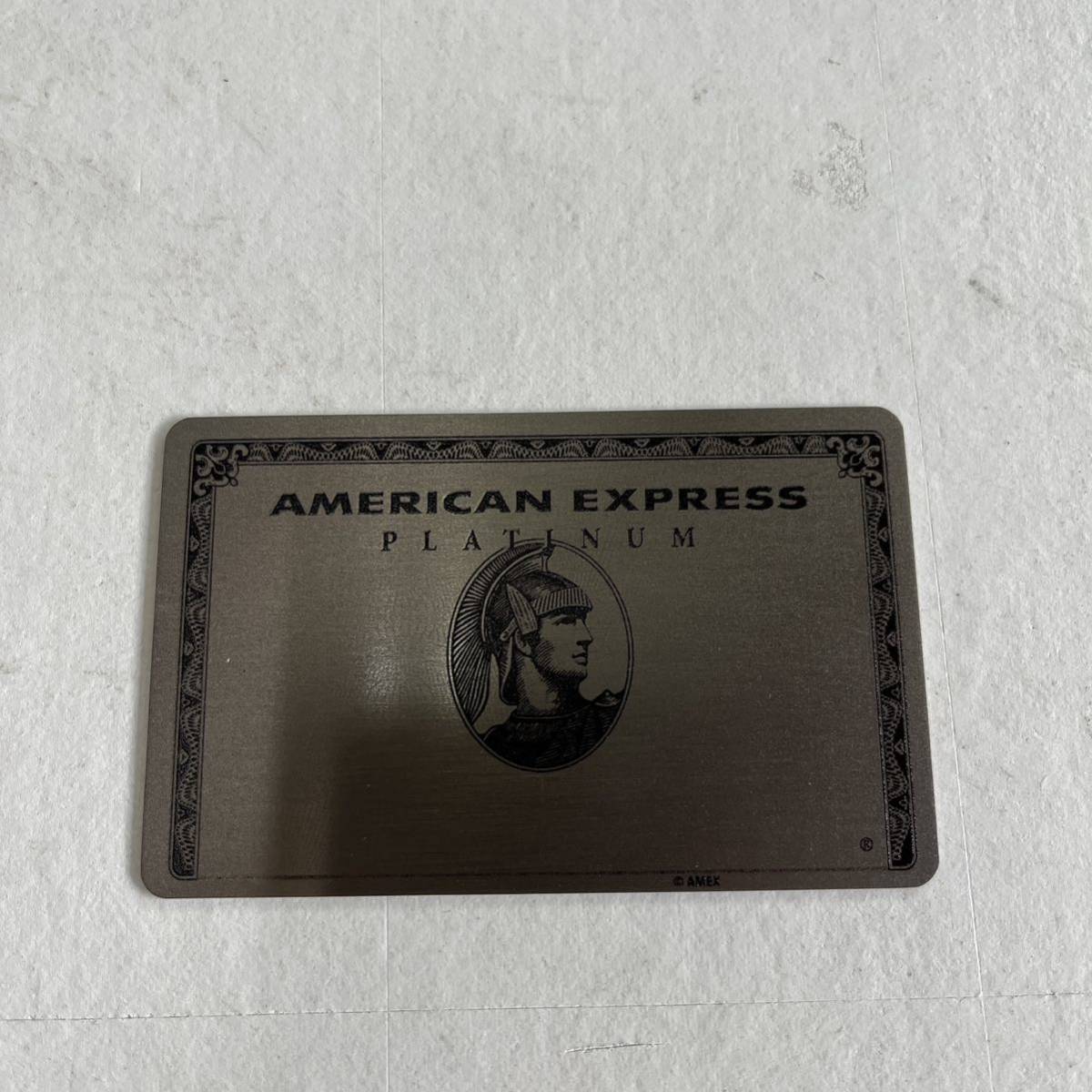 AMEX プラチナカード ノベルティ 4枚 箱付き 裏ミラー アメックスの 