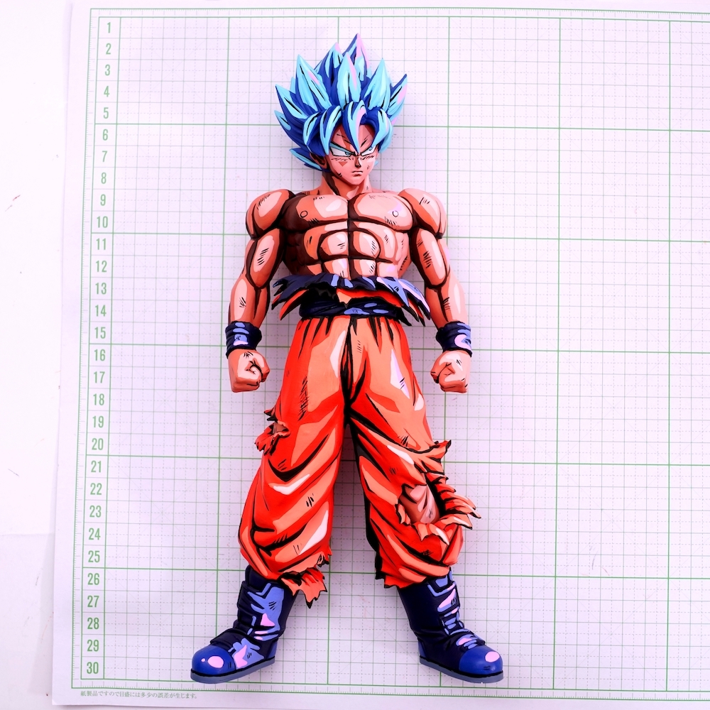 ドラゴンボール 超サイヤ人ブルー界王拳 孫悟空 フィギュア フル