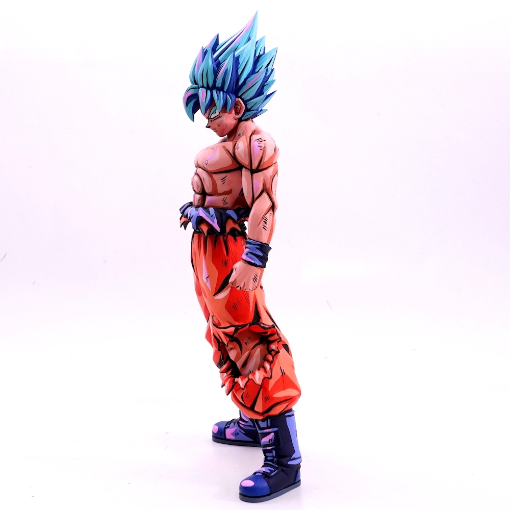 ドラゴンボール 超サイヤ人ブルー界王拳 孫悟空 フィギュア フル