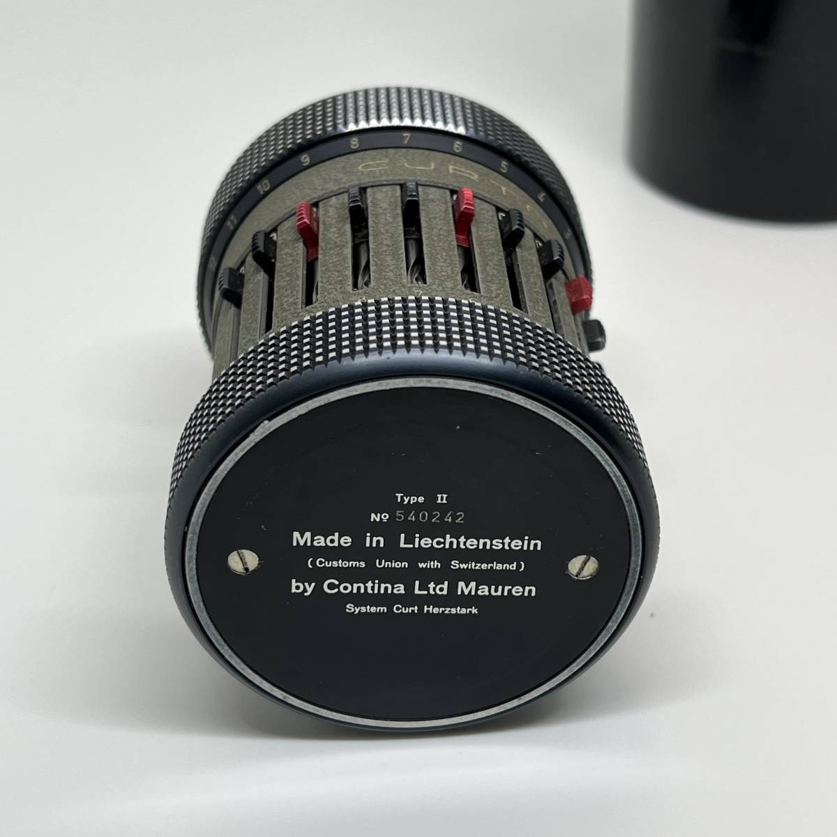 クルタ計算機 タイプ2 CURTA TypeⅡ手回し式計算機 機械式計算機