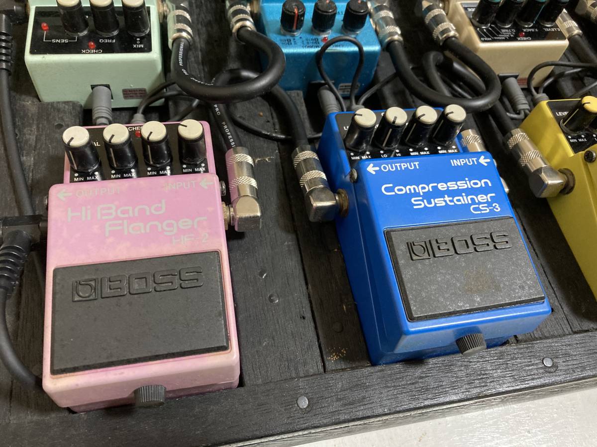 BOSS ボス エフェクター8点セット CS-3/HF-2/OD-2/psm-5/OC-2/DD-3/CE