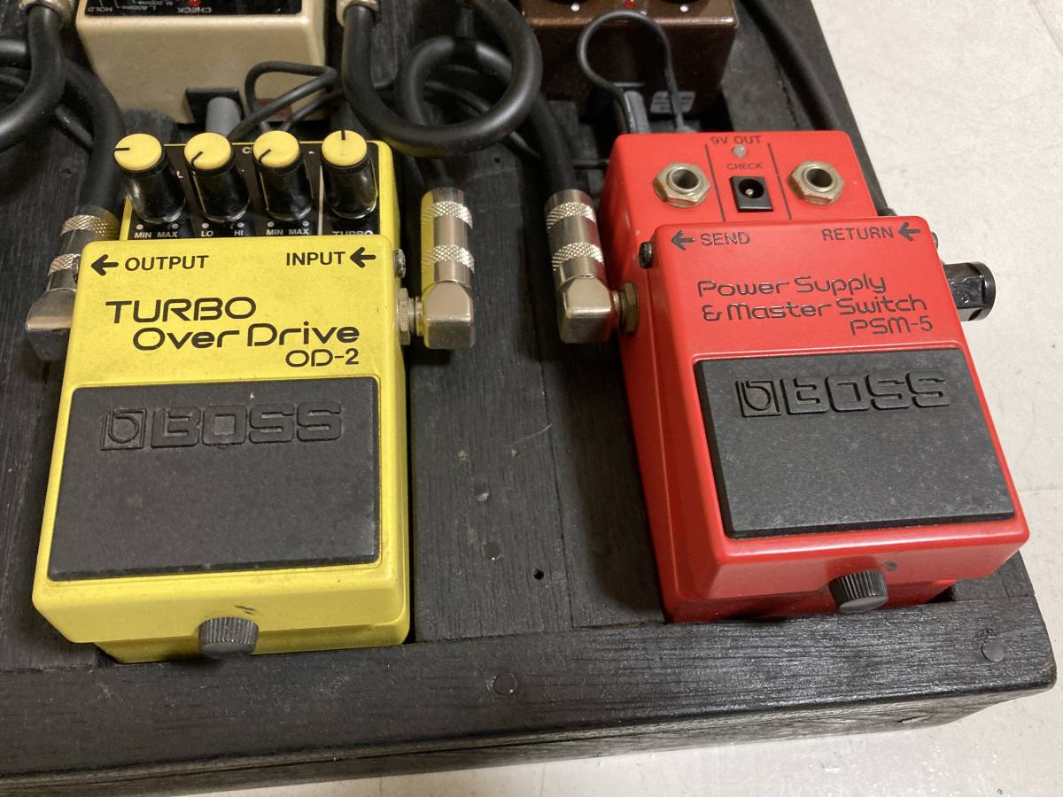 BOSS ボス エフェクター8点セット CS-3/HF-2/OD-2/psm-5/OC-2/DD-3/CE