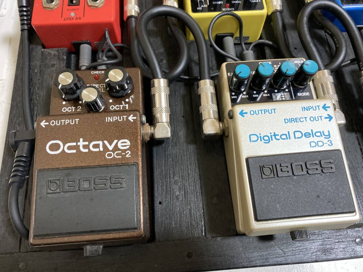 BOSS ボス エフェクター8点セット CS-3/HF-2/OD-2/psm-5/OC-2/DD-3/CE