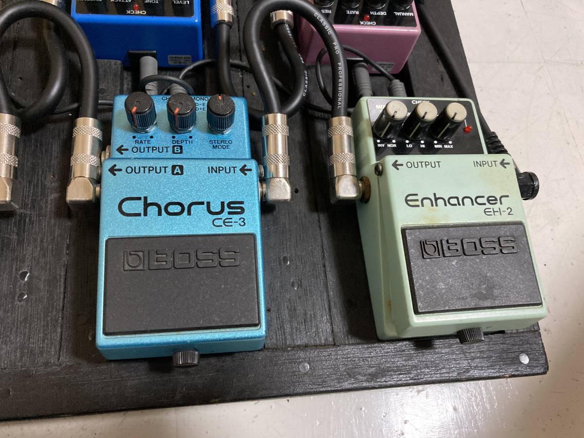 BOSS ボス エフェクター8点セット CS-3/HF-2/OD-2/psm-5/OC-2/DD-3/CE