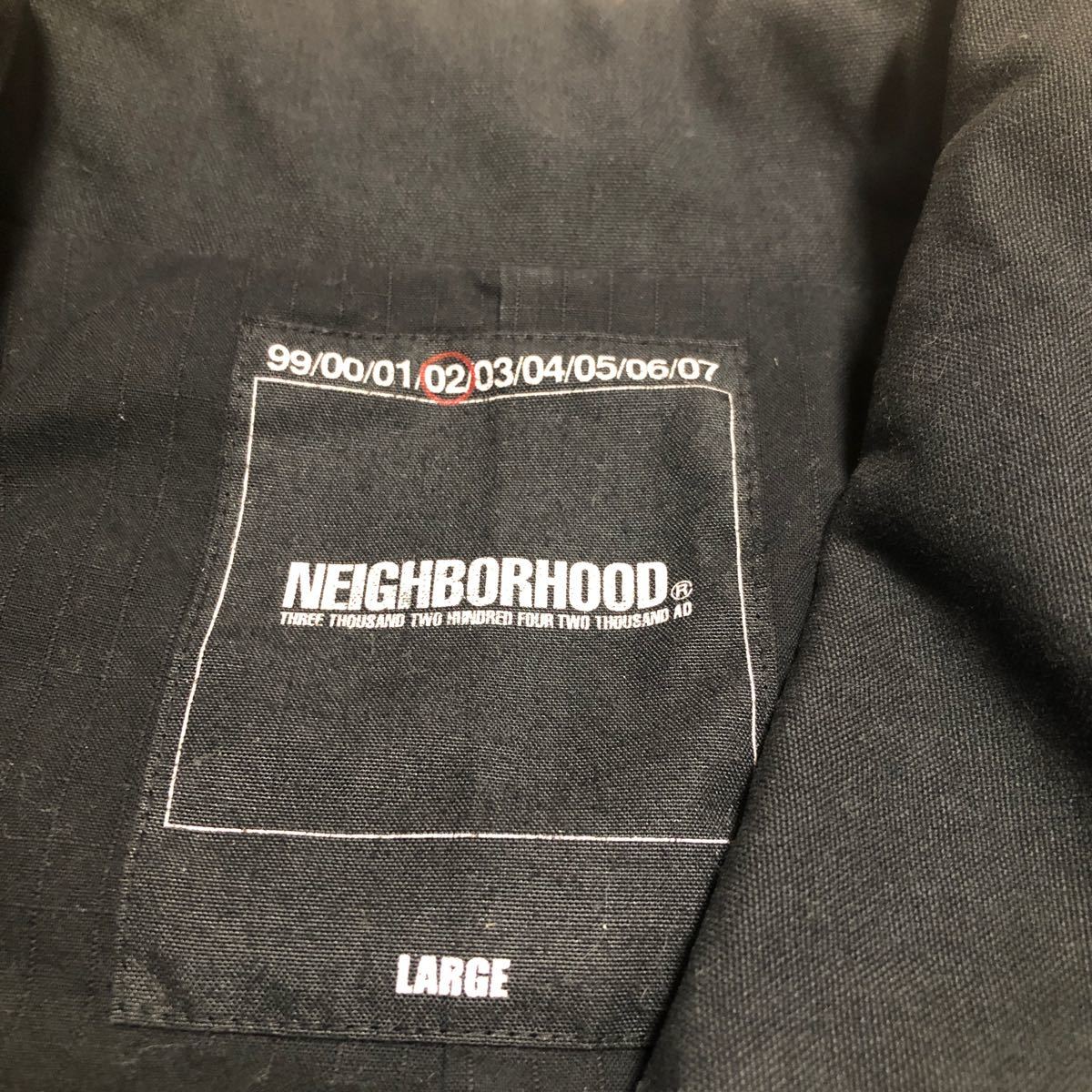 neighborhood コットン ダブルライダース L/ ネイバーフッド 黒 【公式 