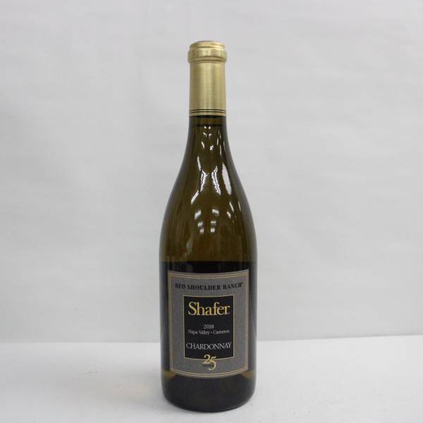 1円~Shafer（シェーファー）レッド ショルダー ランチ シャルドネ 2018 14.9％ 750ml X23L140073