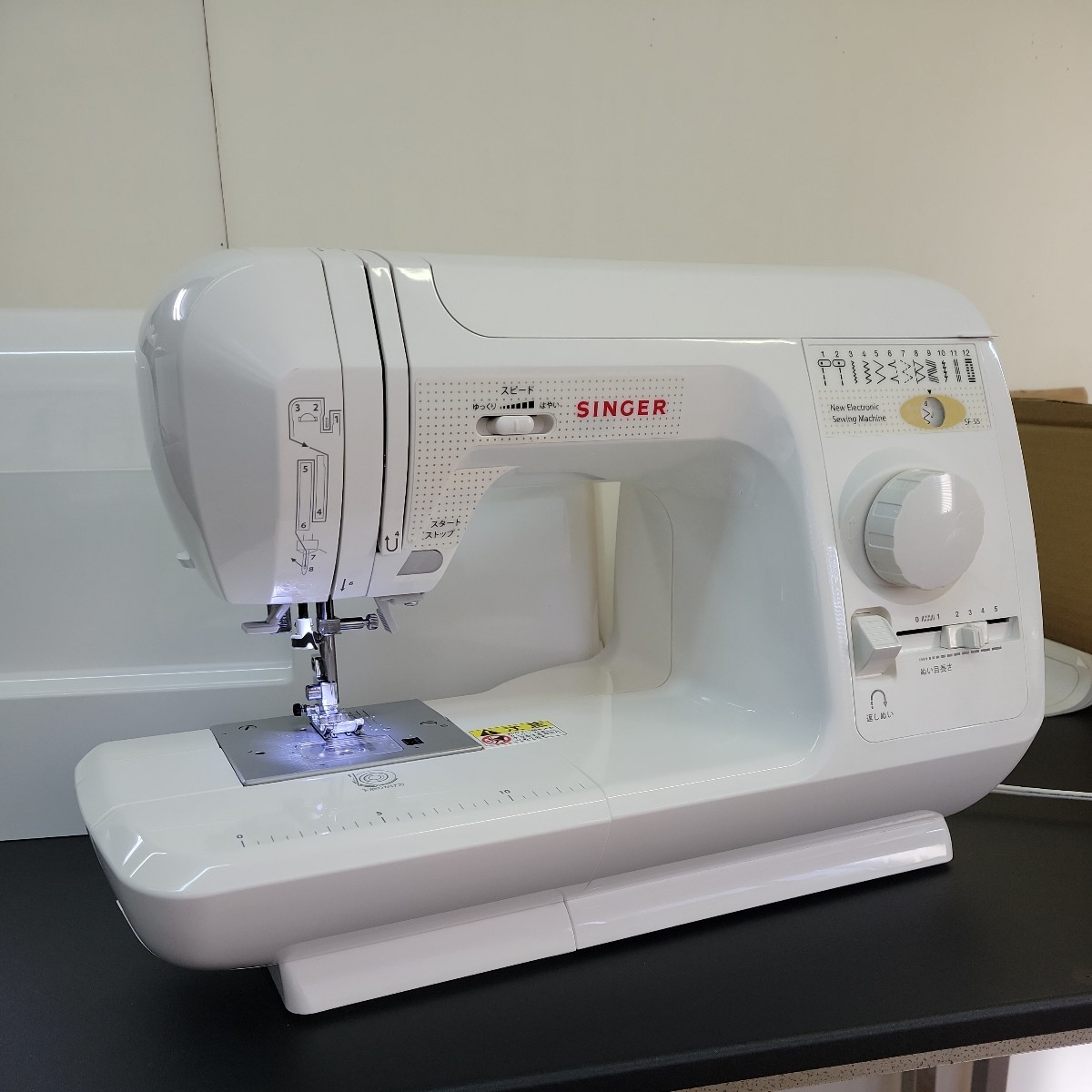 23122603 SINGER シンガー 電子ミシン SF-55(本体)|売買されたオークション情報、yahooの商品情報をアーカイブ公開 ...