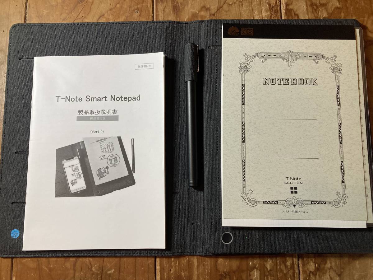【中古　ほぼ未使用】　T-Note Smart Notepad スマートノートパッド_2