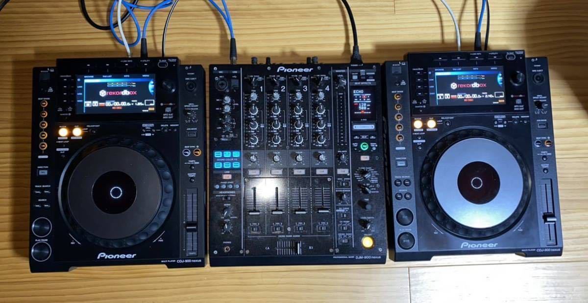 Pioneer DJM & CDJ 900 NEXUS セット ハードケース付き Pioneer DJ