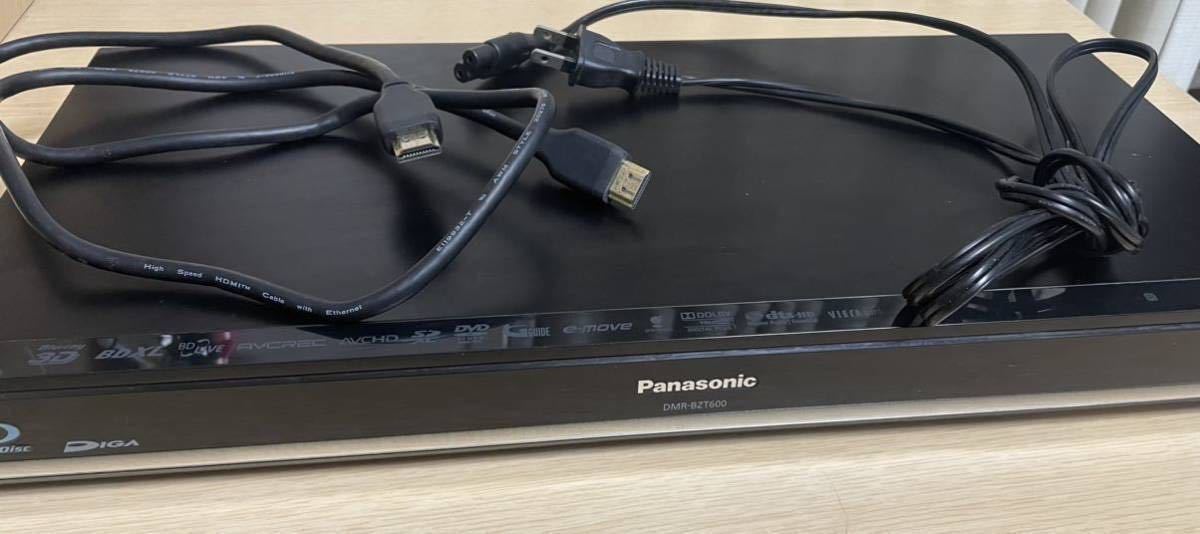 ☆ジャンク扱☆Panasonic ハイビジョンBDレコーダー DMR-BZT600☆動作
