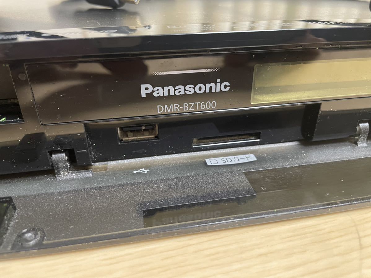 ☆ジャンク扱☆Panasonic ハイビジョンBDレコーダー DMR-BZT600☆動作