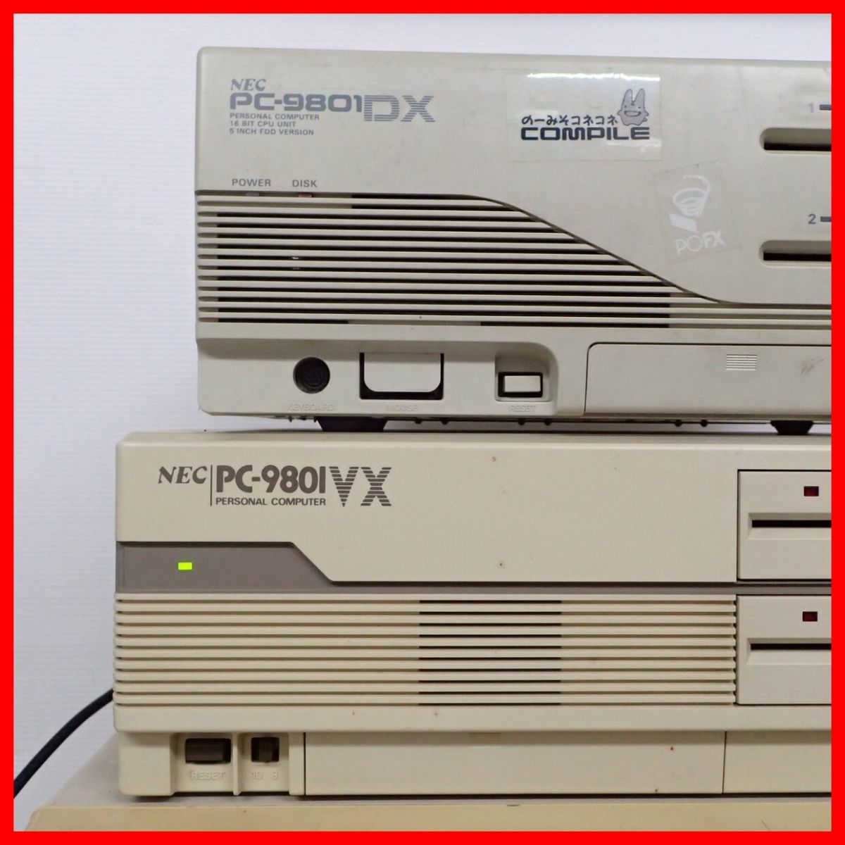 ◇NEC PC-9801DX2/PC-9801VX/PC-98XL まとめて3台セット 本体のみ