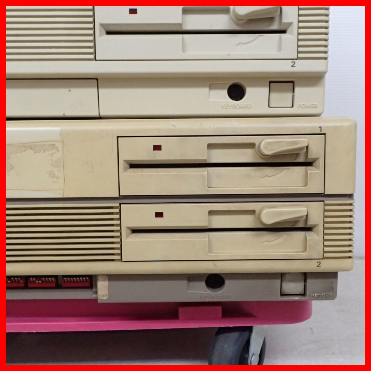 ◇NEC PC-9801DX2/PC-9801VX/PC-98XL まとめて3台セット 本体のみ