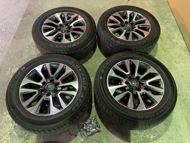 ☆C-7883 ランドクルーザープラド純正 19インチアルミホイール TRJ150