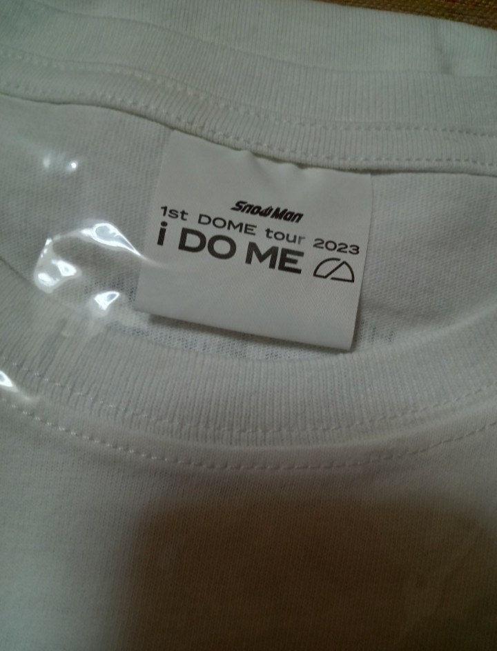 公式グッズ】Snow Man i DO ME ロングTシャツ 1st DOME tour 2023