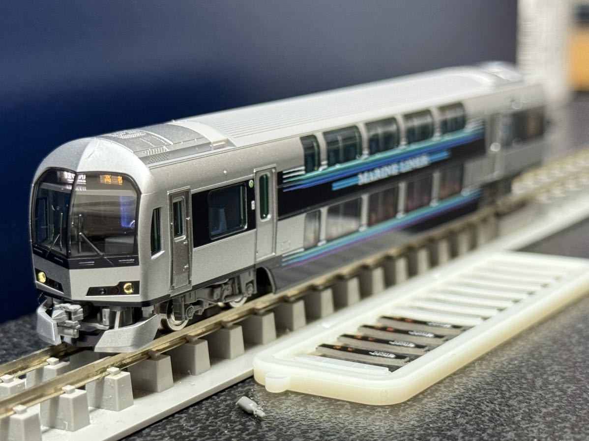 TOMIX 5101 2階建グリーン車 オデコ傷あり JR四国5000系 223系5000番台 