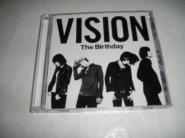 THE BIRTHDAY CD セット　初回限定 初回限定盤CD+DVD：The Birthday「VISION」（UMCK-9495）ザ